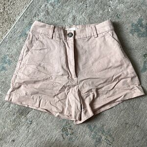 H&M light pink shorts